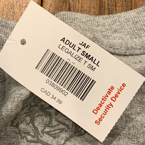 Spencer’s T Shirt Legalize T Men Small - Picture 5 of 6